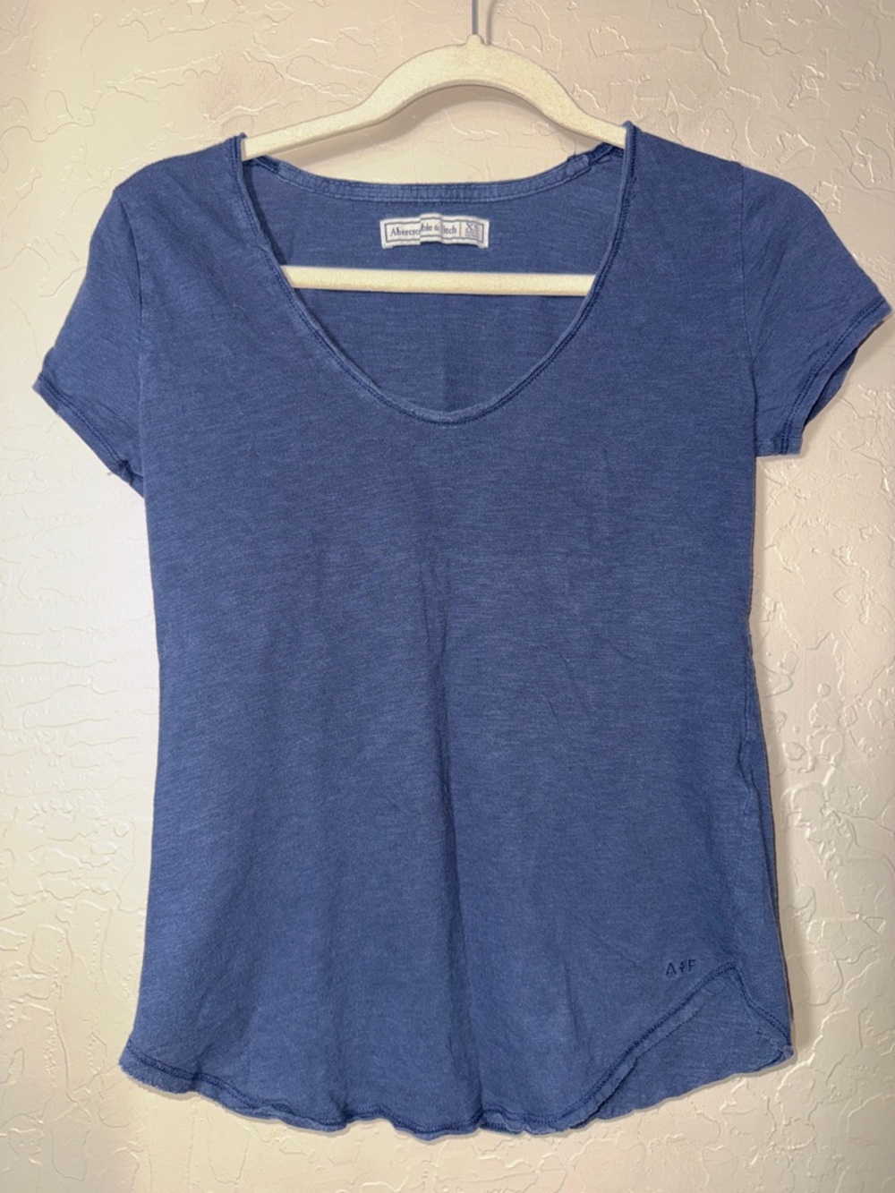 Abercrombie & fitch y2k style scoop neck cotton baby t shirt size XS